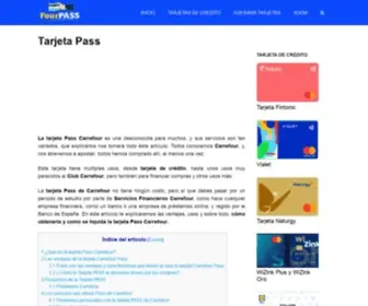 Fourpass.es(Tarjeta PASS) Screenshot