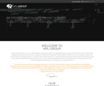 Fourpl.com(4PL Group) Screenshot