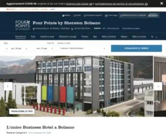 Fourpointsbolzano.it(Sheraton Hotel Bolzano) Screenshot