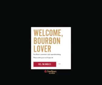 Fourrosesbourbon.com(Four Roses Bourbon) Screenshot