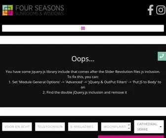 Fourseasons.nl(Serre kopen) Screenshot