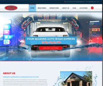 Fourseasonsautowash.com(Four Seasons Auto Wash Express WordPress) Screenshot