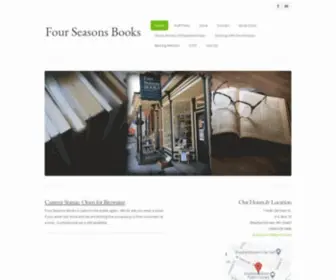 Fourseasonsbooks.com(Four Seasons Books) Screenshot