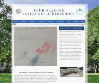 Fourseasonschildcareandpreschool.org(Four seasons childcare & preschool) Screenshot