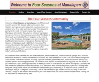 Fourseasonsinmanalapan.com(Four Seasons) Screenshot