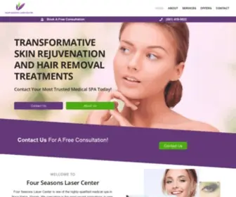 Fourseasonslasercenter.com(Medical Spa In Boca Raton) Screenshot