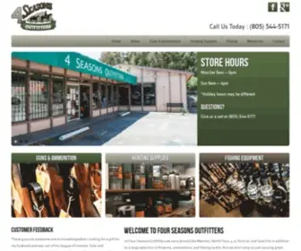 Fourseasonsoutfittersinslo.com(Hunting & Fishing Supplies) Screenshot