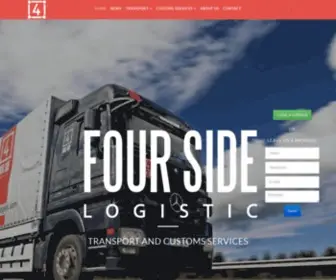 Foursidelogistic.com(Four Side Logistic) Screenshot