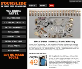 Fourslide.com(Flat Springs) Screenshot