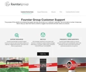 Fourstari.com(Fourstar Group Customer Service) Screenshot