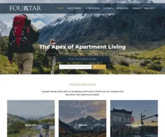 Fourstarrealty.com(Four Star Realty & Property Management) Screenshot