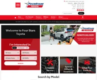 Fourstarstoyota.com(Four Stars Toyota of Altus OK serving Lawton) Screenshot