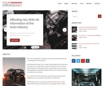 Fourstrokesonly.com(Everything Automotive) Screenshot