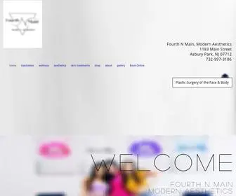 Fourthnmain.com(Cosmetic Treatments Asbury Park) Screenshot