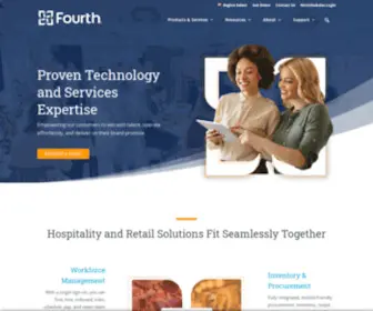 Fourthospitality.com(Fourth) Screenshot