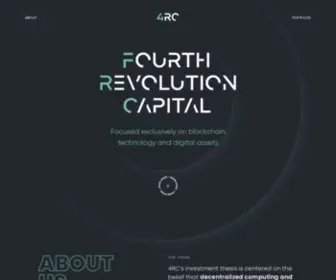 Fourthrevolution.capital(Fourth Revolution Capital) Screenshot