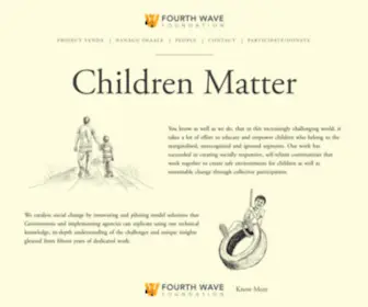 Fourthwavefoundation.org(Fourth Wave Foundation) Screenshot