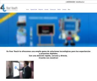 Fourtouch.cl(Equipos Digitales) Screenshot