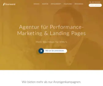 Fourward.ch(Online Marketing Agentur) Screenshot