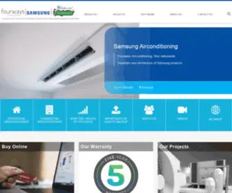 Fourwaysaircon.co.za(Fourways Group) Screenshot