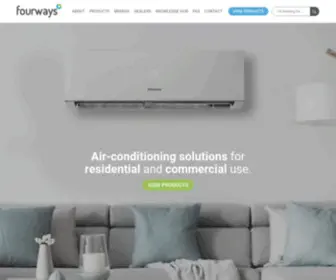 Fourwaysaircon.com.au(Home Aircon) Screenshot