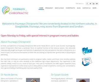 Fourwayschiro.co.za(CHIROPRACTOR) Screenshot