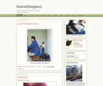 Fourwhitepaws.net(fourwhitepaws) Screenshot