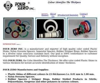 Fourzeroinc.com(Colour Identifies The Thickness) Screenshot