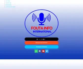 Foutainfo.org(Fouta info) Screenshot
