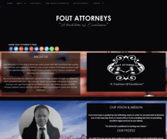 Foutattorneys.com(FOUT ATTORNEYS) Screenshot