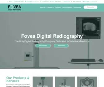 Foveadr.com(A Veterinary Digital Radiography Company) Screenshot