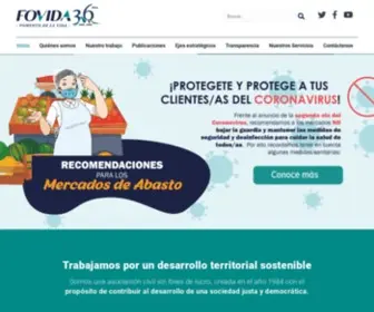 Fovida.org.pe(FOVIDA Fomento de la Vida) Screenshot