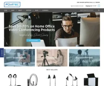 Fovitec.com(Photo & Video Studio Lighting Equipment) Screenshot