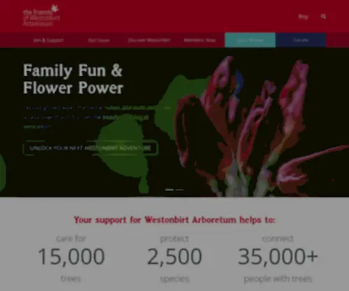 Fowa.org.uk(Friends of Westonbirt Arboretum) Screenshot