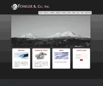 Fowler-Cpa.com(Bend Oregon CPA) Screenshot