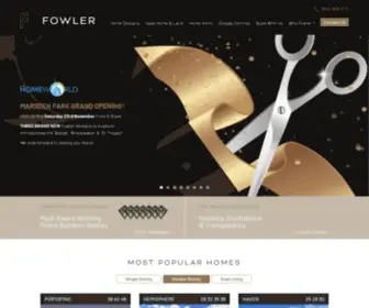Fowlerhomes.com.au(Award Winning Home Builders) Screenshot