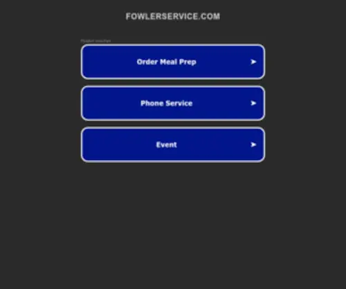 Fowlerservice.com(Fowlerservice) Screenshot