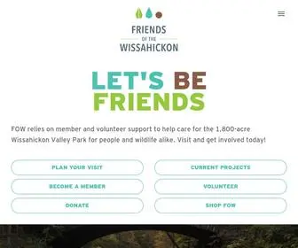Fow.org(Friends of Wissahickon Friends of Wissahickon) Screenshot