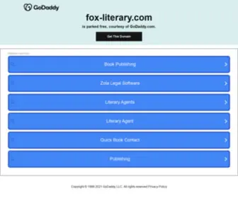 Fox-Literary.com(Fox Literary) Screenshot