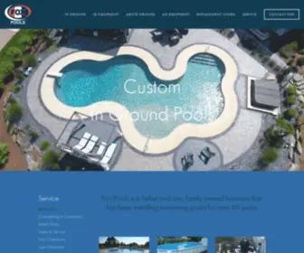 Fox-Pools.com(Fox pools) Screenshot