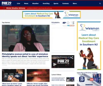 Fox29.com(FOX 29 News Philadelphia) Screenshot