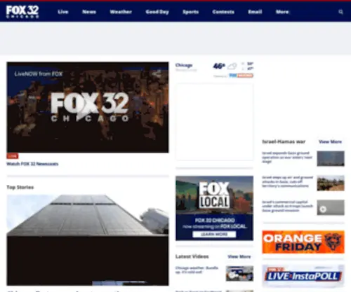 Fox32Chicago.com(FOX 32 Chicago) Screenshot