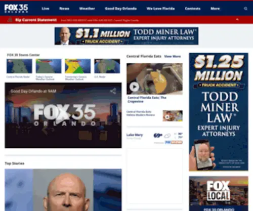 Fox35Orlando.com(FOX 35 Orlando) Screenshot