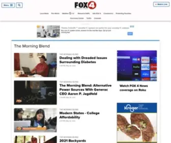 Fox4Morningblend.com(The Morning Blend) Screenshot