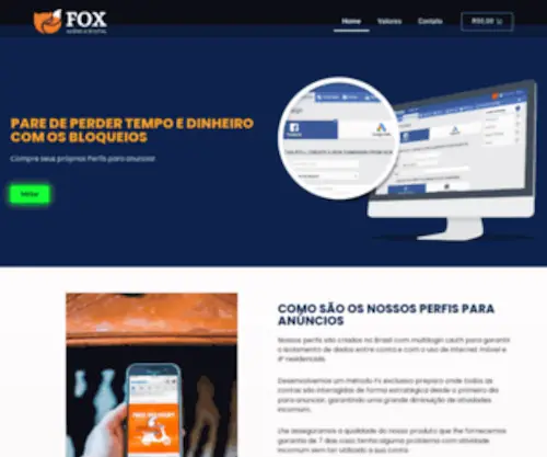 Foxagenciadigital.com(Fox Agencia Digital) Screenshot