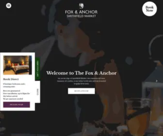 Foxandanchor.com(Fox and Anchor) Screenshot