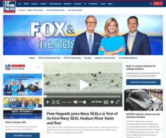 Foxandfriends.com(Fox & Friends) Screenshot