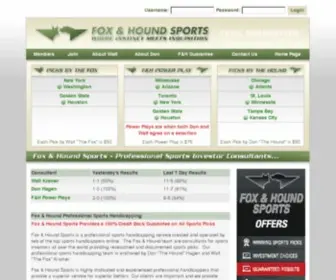 Foxandhoundsports.com(Fox and Hound) Screenshot