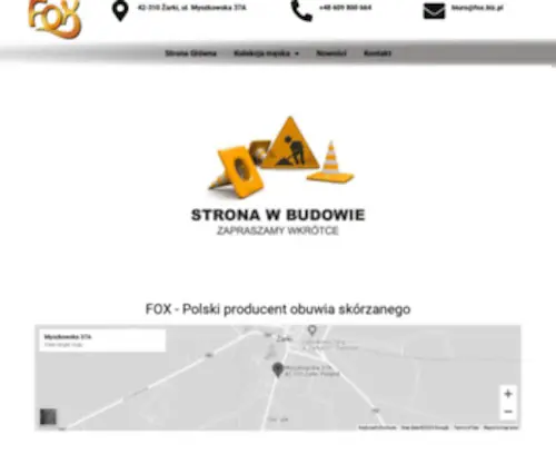 Fox.biz.pl(Obuwie Męskie FOX) Screenshot