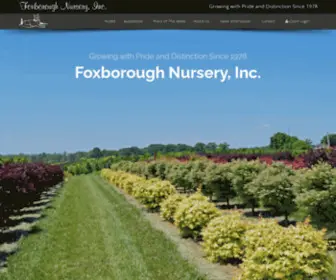 Foxboroughnursery.com(Foxborough Nursery) Screenshot